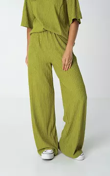 Loose-fitting pants with pockets | Light Green | Guts & Gusto