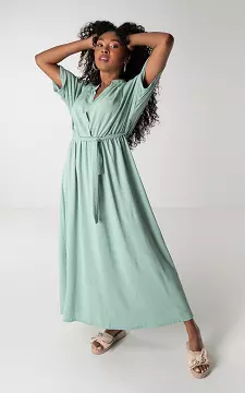 Maxi dress with short sleeves | Mint | Guts & Gusto